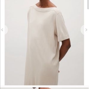 Amazing cos dress nude pink cream XS